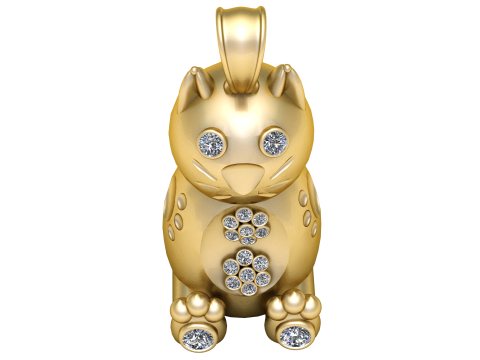 FUNNY TREADY PANDANT 3D PRINTABLE MODAL 3D Print Model