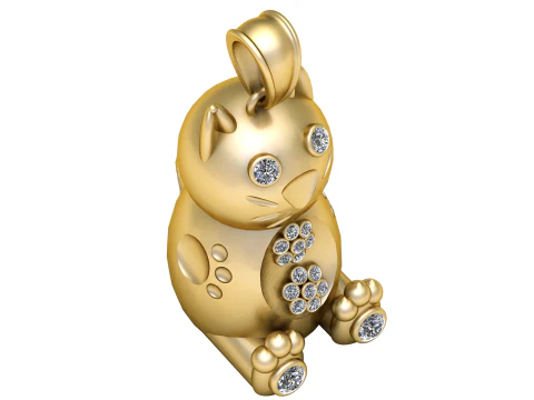 FUNNY TREADY PANDANT 3D PRINTABLE MODAL 3D Print Model