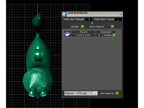 STYLISH rabbit PANDANT 3D PRINTABLE MODAL Modèles 3D en vedette