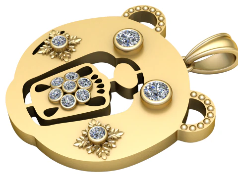 ПІДВІСНА 3D МОДЕЛЬ ДЛЯ ДРУКУ НАЗВА ТВАРИНИ 3D Принт Модель