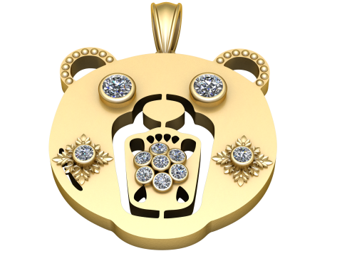 Anamil name PANDANT 3D PRINTABLE MODAL 3D 프린트 모델