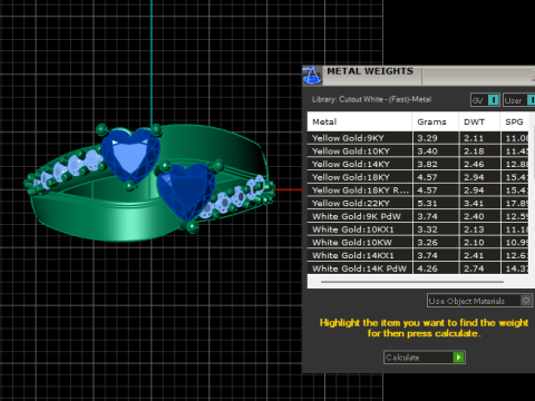Stylish heart ring PANDANT 3D PRINTABLE MODAL 3D 打印模型