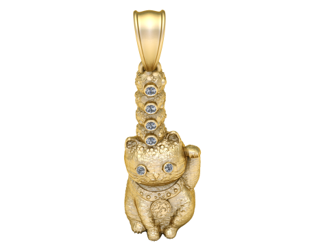 FUNNY TREADY pendant 3d prientable model 3D Print Model