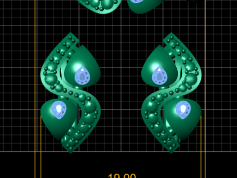 Stylish heart ring PANDANT 3D PRINTABLE MODAL 3D Print Model