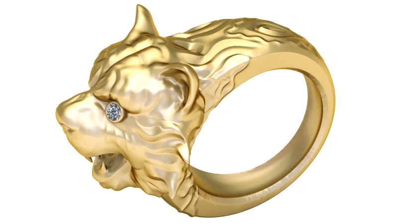 Anamil ring pendant 3d printable model 3D Baskı Modeli .c4d .max .obj .3ds .fbx .stl .blend