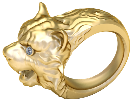 Anamil ring pendant 3d printable model Model Cetak 3D