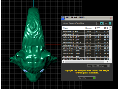 Anamil ring pendant 3d printable model 3D Baskı Modeli