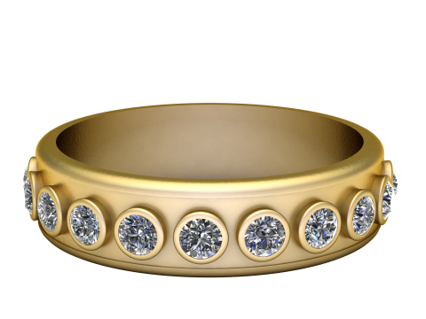 Round ring pendant 3d printable model 3D 프린트 모델