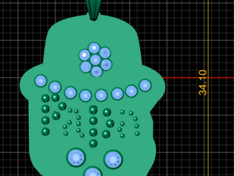 Freemen pendant 3d printable model 3D Print Model