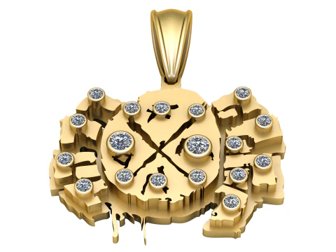 Colgantependant 3d printable model 3D Print Model