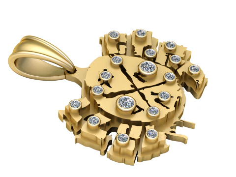Colgantependant 3d printable model 3D Print Model