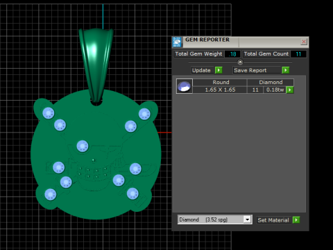 Skull pendant 3d printable model 3D Baskı Modeli