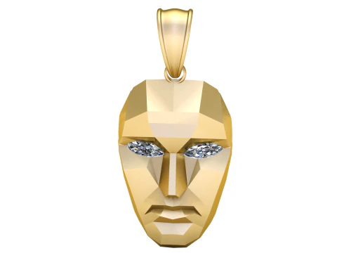Mask pendant 3d printable model 3D Print Model
