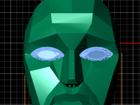 Mask pendant 3d printable model 3D Print Model