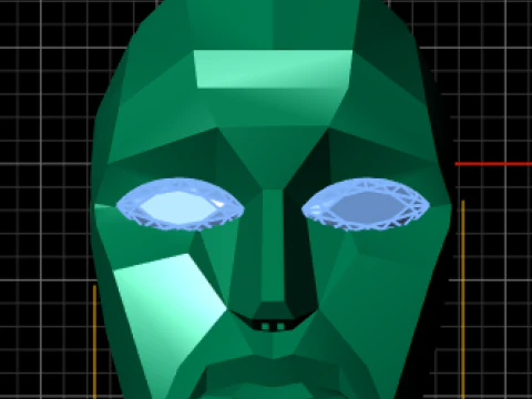 Mask pendant 3d printable model 3D Print Model