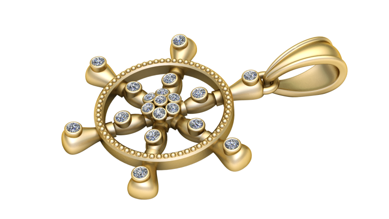 Pirate Ship pendant 3d printable model Modèles 3D en vedette .c4d .max .obj .3ds .fbx .stl .blend