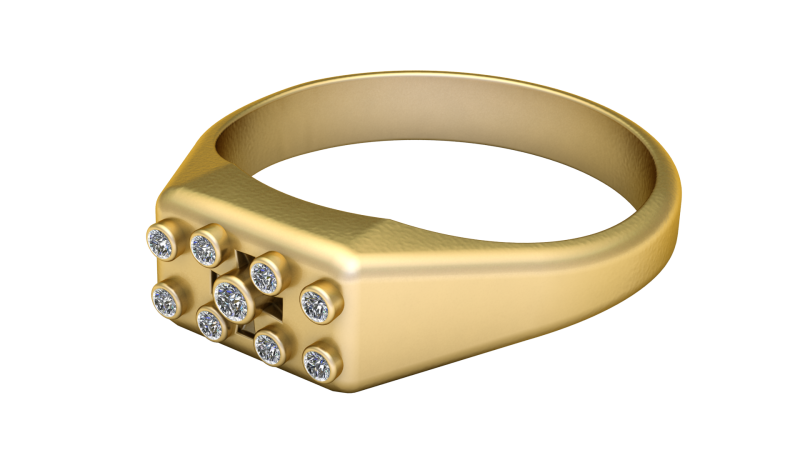 Ring pendant 3d printable model 3Dプリントモデル .c4d .max .obj .3ds .fbx .stl .blend 