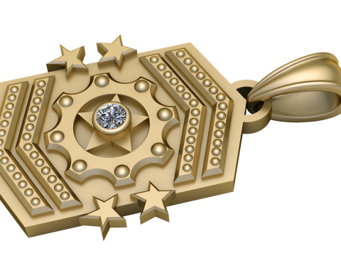 LAELIUS Antiques pendant 3d printable model Modèles 3D en vedette