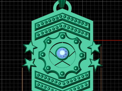 LAELIUS Antiques pendant 3d printable model 3D Print Model