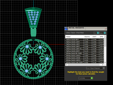 RUBY FAIZA pendant 3d printable model 3D Print Model