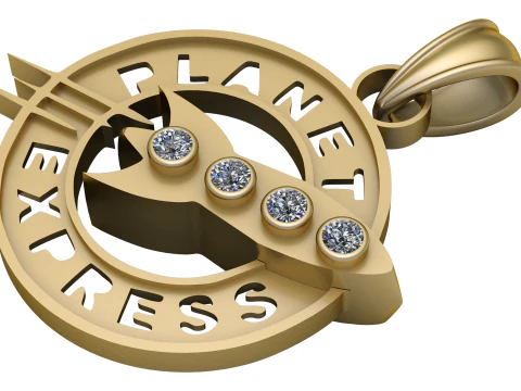 Roket Gemisi kolyesi satın alın 3d yazdırılabilir model 3D Baskı Modeli