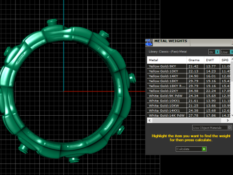 Circle ring pendant 3d printable model 3D Print Model