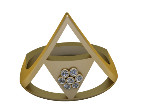 Have Faith Ring pendant 3d printable model 3D Print Model