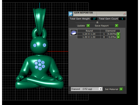 Vintage Chopard PANDANT 3D PRINTABLE MODAL 3D Print Model