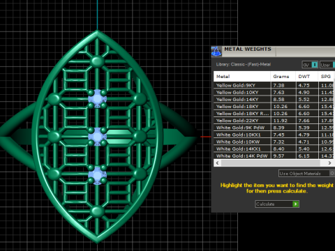 Stylish gold ring PANDANT 3D PRINTABLE MODAL 3D Print Model