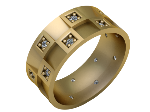 Round ring PANDANT 3D PRINTABLE MODAL 3Dプリントモデル