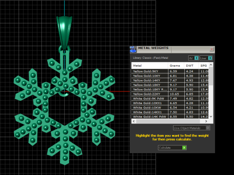 Gold star PANDANT 3D PRINTABLE MODAL Modello di stampa 3D