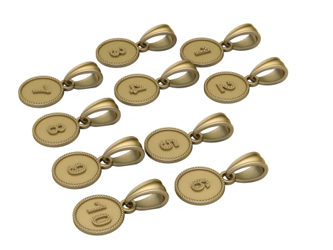 ALYX WOW MINI PINGENTE 3D IMPRIMíVEL MODELO Modelo de Impressão 3D