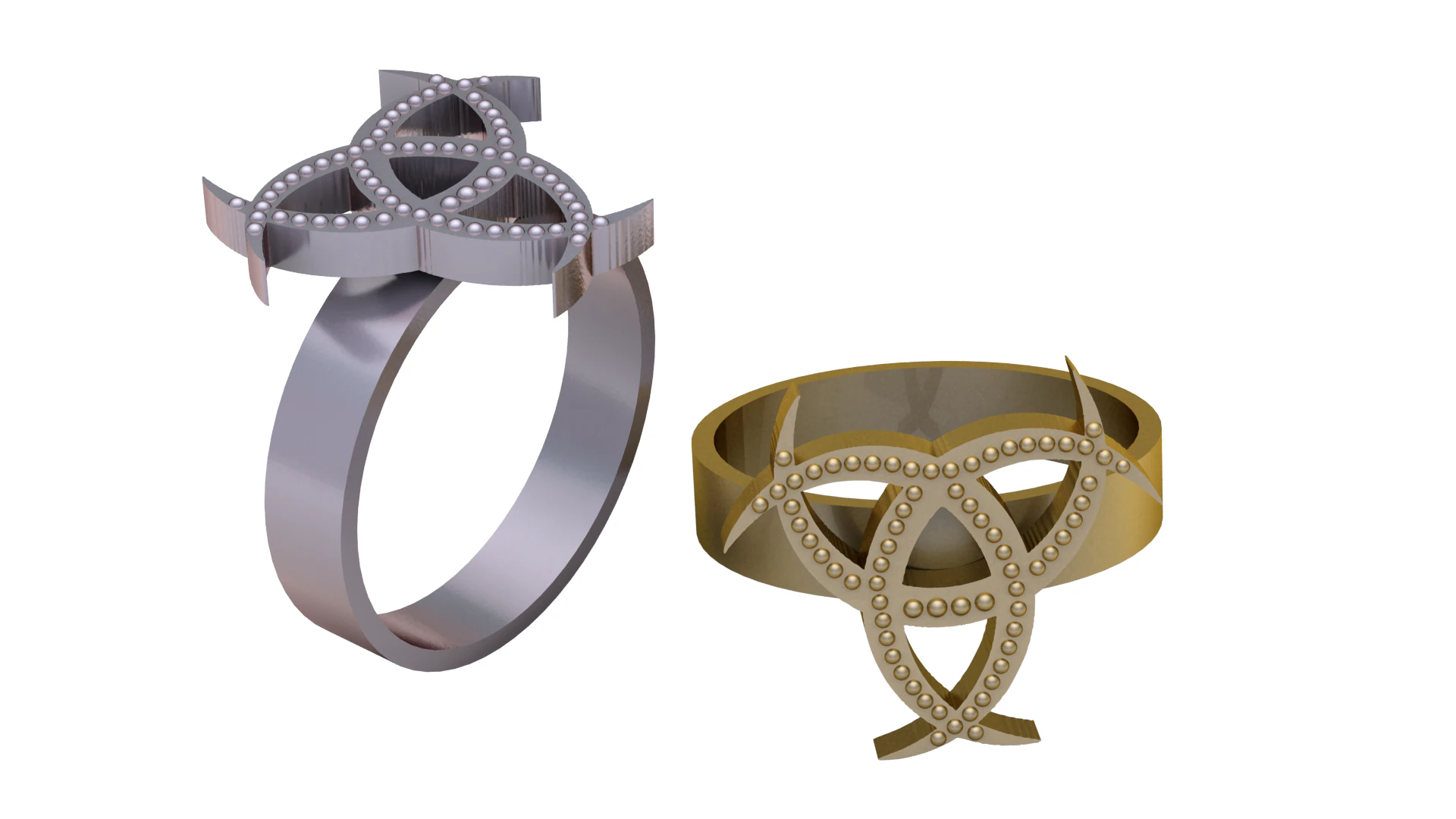 Buy Gold Rings PANDANT 3D PRINTABLE MODAL 3D Print Model .c4d .max .obj .3ds .fbx .stl .blend 