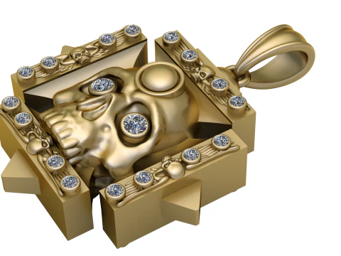 Keltische Ringe ANHÄNGER 3D DRUCKBARES MODELL 3D Druckmodell