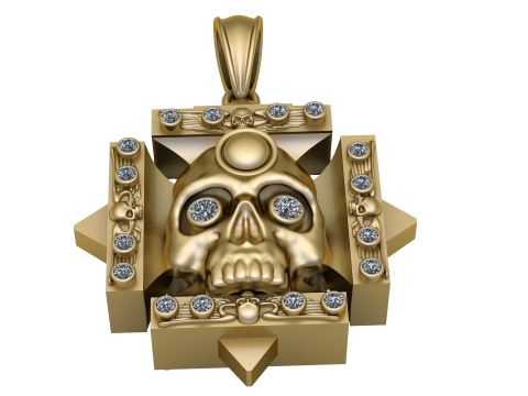 Celtic Rings PANDANT 3D PRINTABLE MODAL 3D Print Model