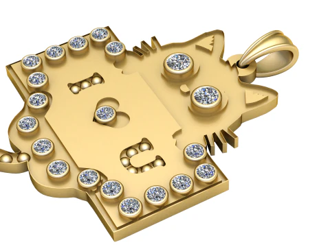 3D-ПІДВІСНА МОДЕЛЬ ДЛЯ ДРУКУ "Голова смерті". 3D Принт Модель