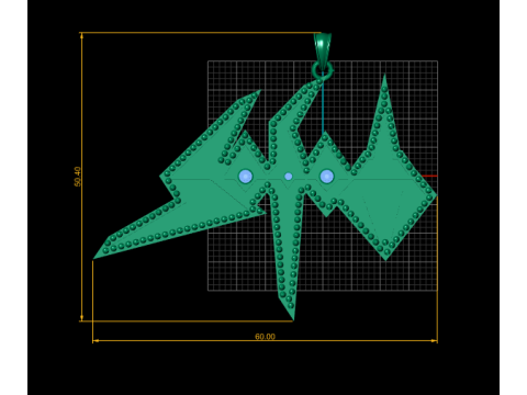 Fashion Retro PANDANT 3D PRINTABLE MODAL Model do druku 3D