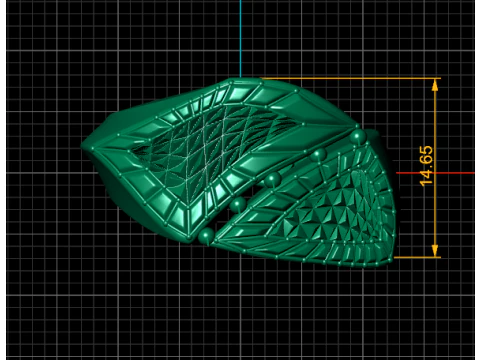 Plain Ring Women Ready pendant 3D Print Model