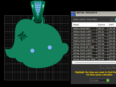 Handmade Pomegranate Jewelr pendant 3D Print Model