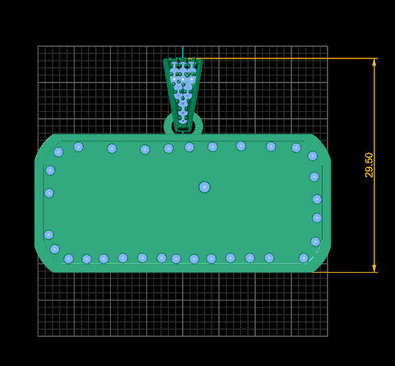Raw Pave Diamond Seahawk Pendant 3D Принт Модель .c4d .max .obj .3ds .fbx .stl .blend