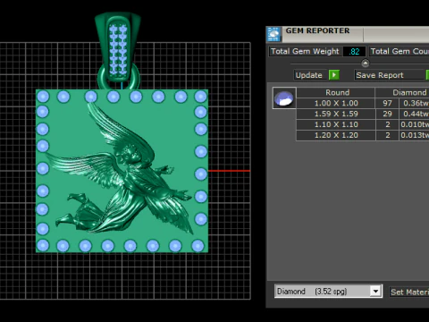 Sale Jewelry Styles pendant 3D Print Model