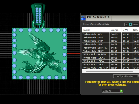 Sale Jewelry Styles pendant 3D Print Model