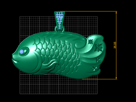 Chandra Jewellers Little PENDANT Modelo de impresión 3D