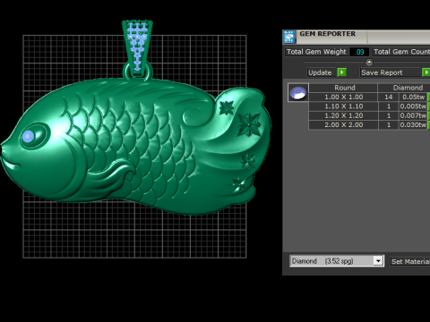 Chandra Jewellers Little PENDANT Modelo de impresión 3D