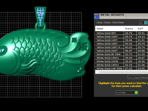 Chandra Jewellers Little PENDANT Modelo de impresión 3D