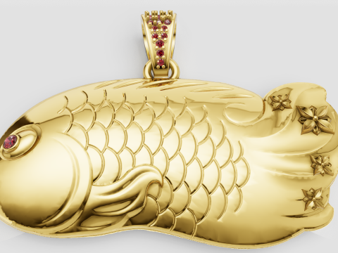 Chandra Jewellers Little PENDANT 3Dプリントモデル