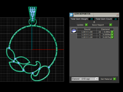 DaseJewelry PENDANT 3D Print Model