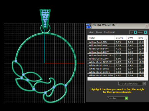 DaseJewelry PENDANT 3D Print Model