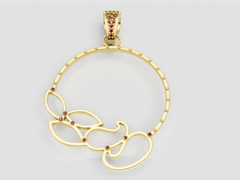 DaseJewelry PENDANT 3D Print Model