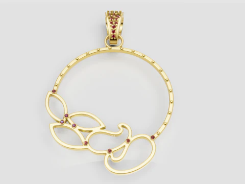 DaseJewelry PENDANT 3D Print Model